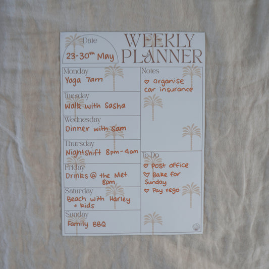 Palma Weekly Planner
