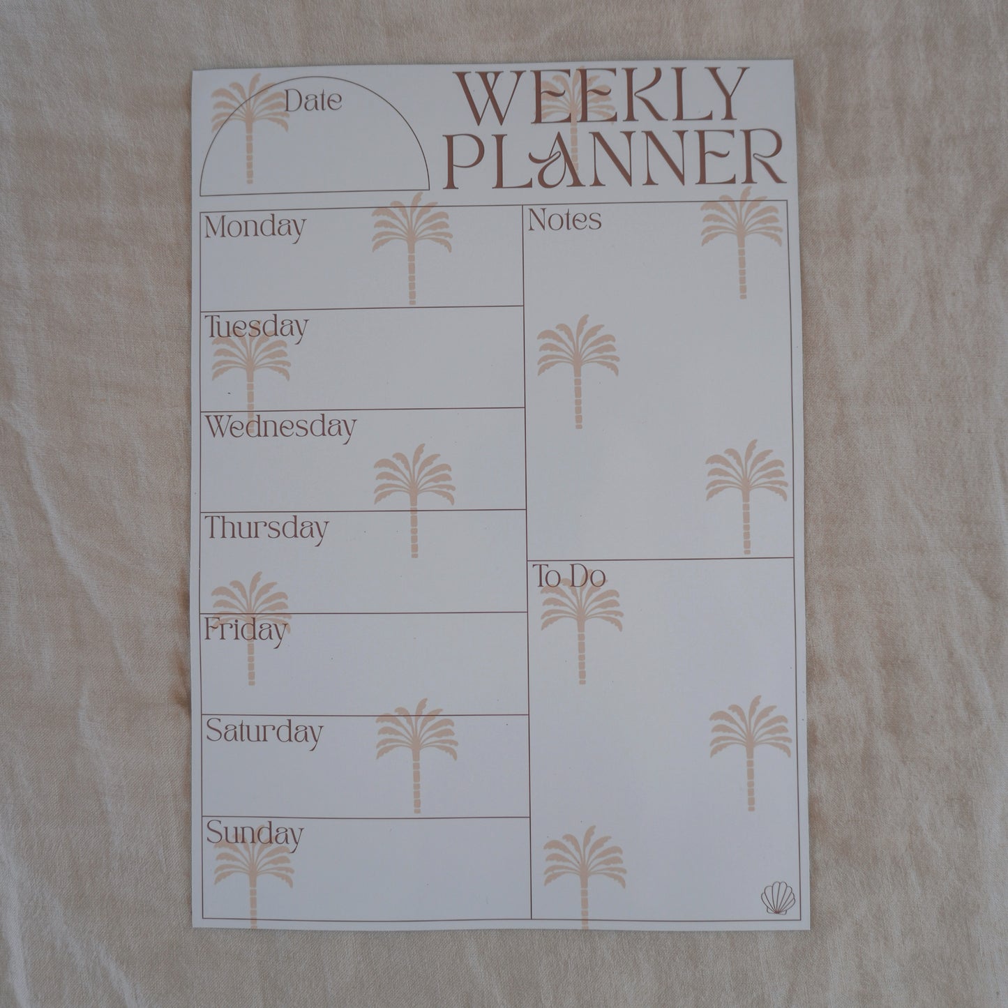 Palma Weekly Planner